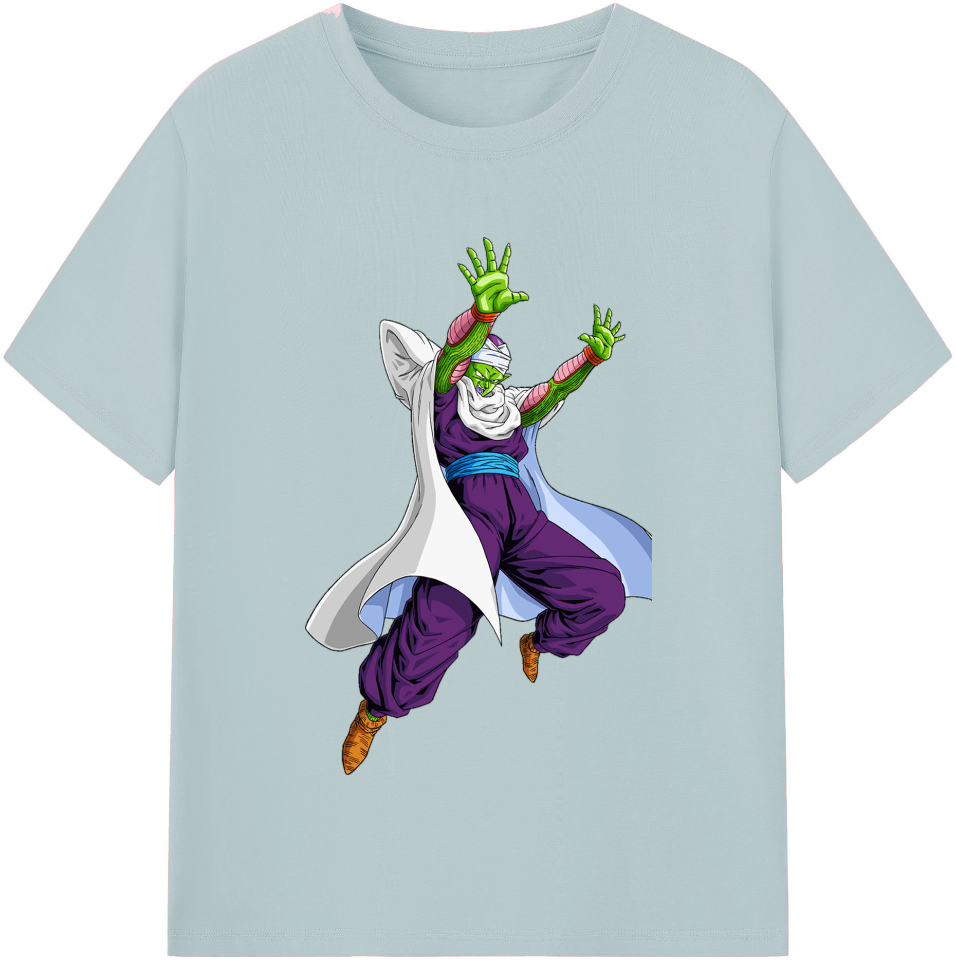 （画像用） ドラゴンボール ピッコロ DRAGON BALL Piccolo 綿100％半袖Tシャツ（フロントプリント）
